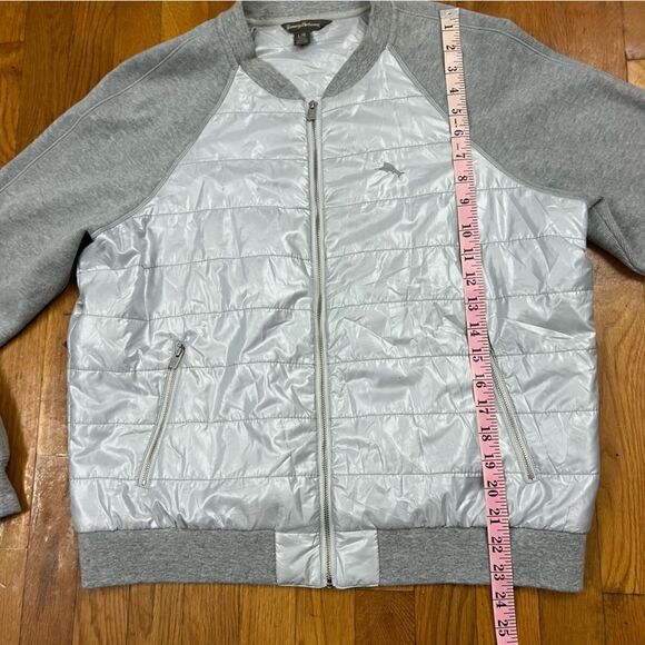 Tommy Bahama Lightweight Bomber Puffer Jacket - Picture 6 of 7